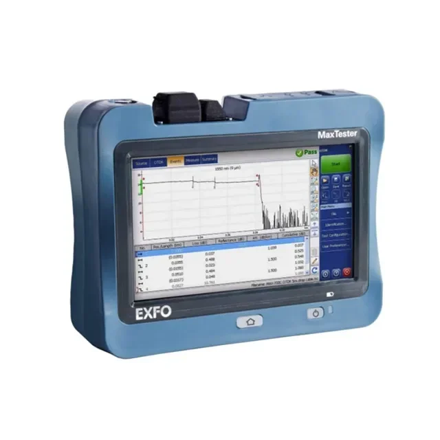 exfo 730c otdr long distance with iolm Max-730C-SM2-Oi.1310/1550/1625nm, 39/38/39db SC/APC interface