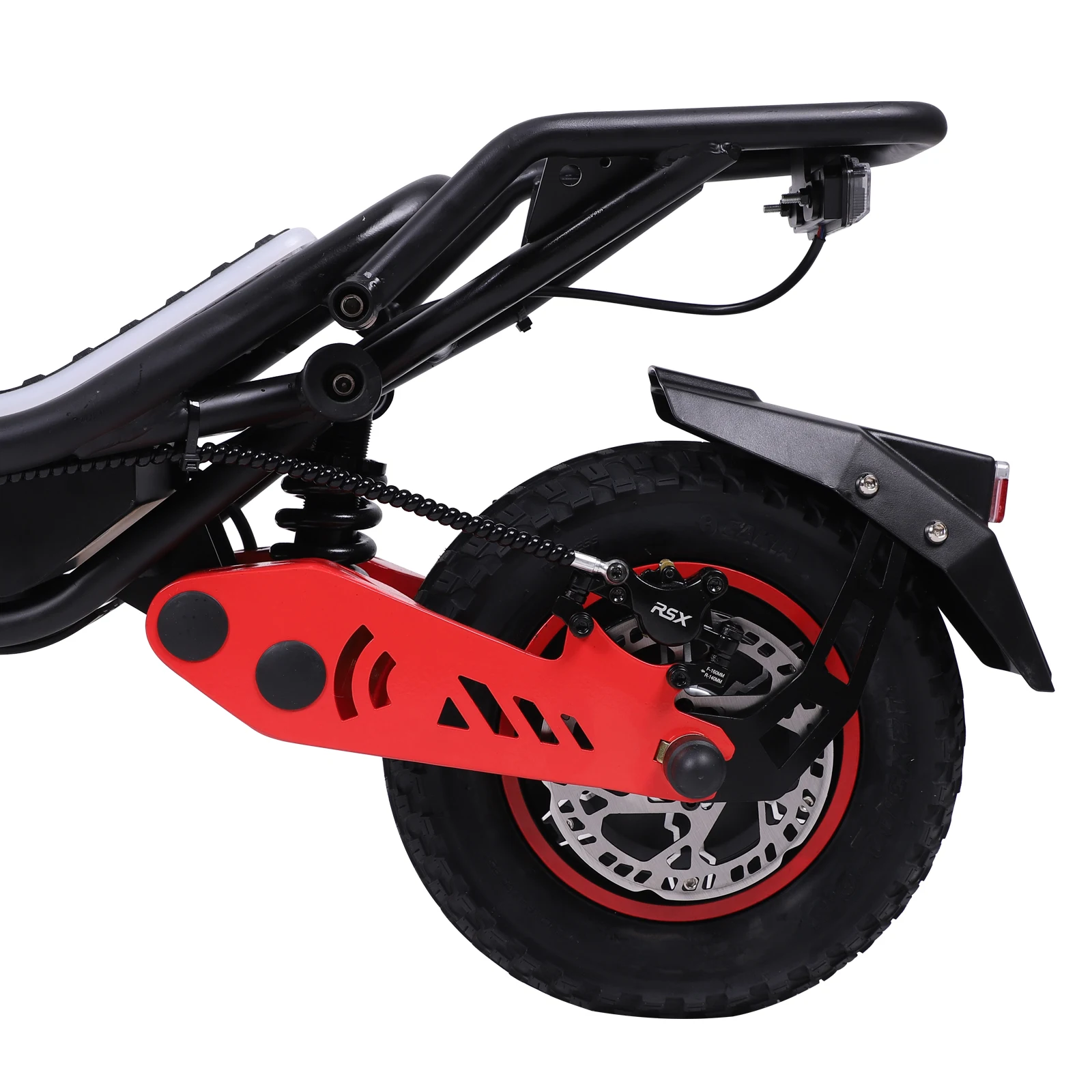 FREEBOY H10 Elektroroller 6000W Doppelmotor 75km/h Höchstgeschwindigkeit 60-80KM Reichweite 60V 28AH Batterie 12 Zoll Offroad-Reifen Hydraulische Bremse Klappbarer Elektroroller für Erwachsene EU-Lager Schneller Versand 1 Jahr Garantie – Detail 18