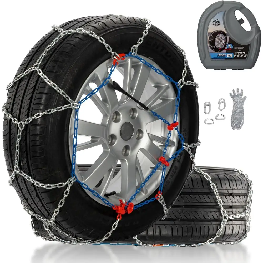 

Снежные цепи для легких грузовиков/позащитных отверстий/пикапов, быстросъемные и простые в установке цепи для снежных шин, портативные многоразовые аварийные цепи HP2320