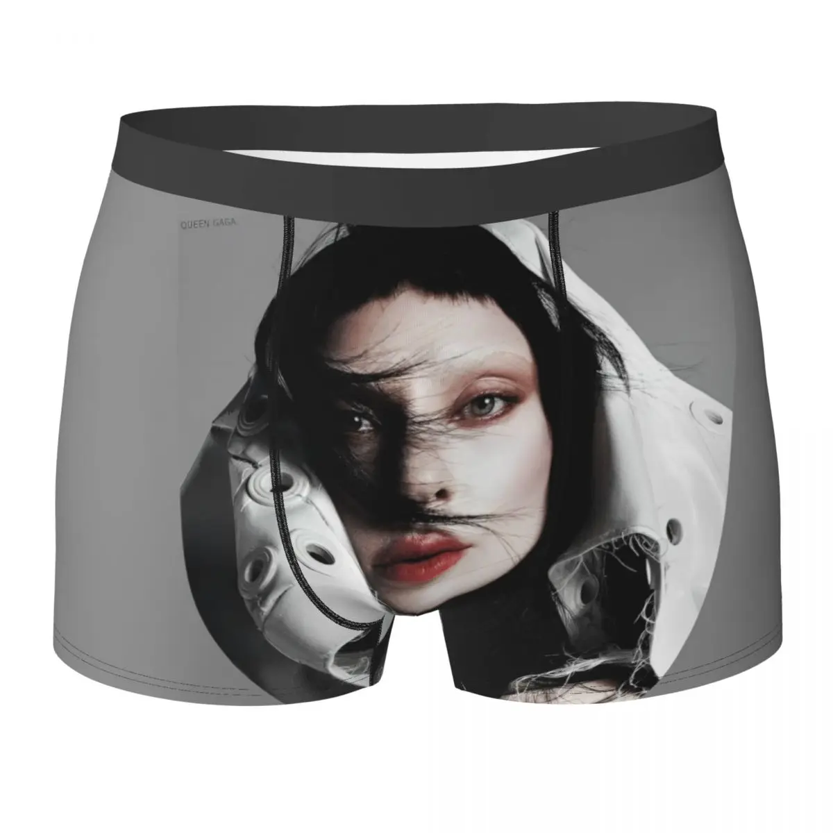 

Lads Gagas Underwear MAYHEM 2025 Men Underpants Print Breathable Trunk High Quality Boxer Brief Plus Size