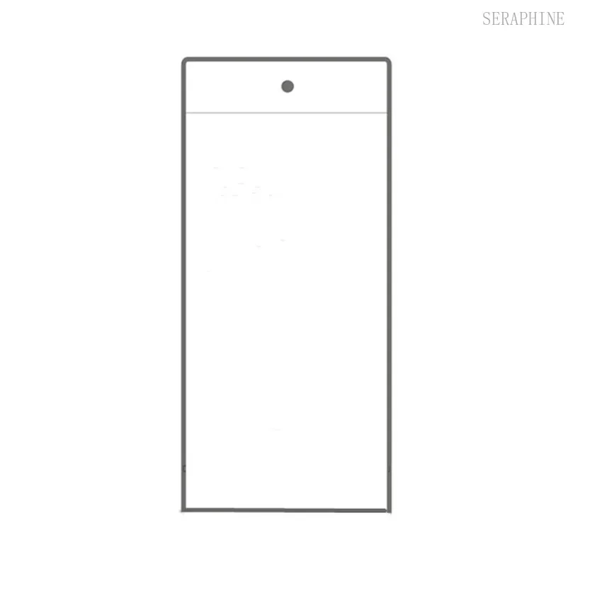 100pcs Small Plastic Vinyl PVC Price Card Pocket Tag Display Label Hanging Sleeve Envelope Protective Bags in Retails