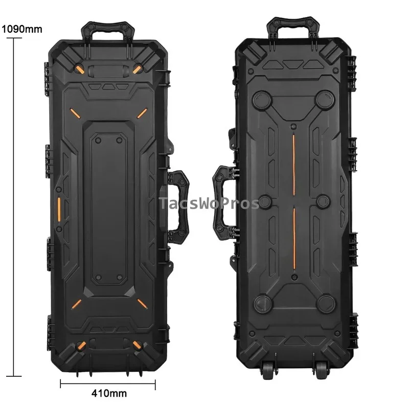 43 Inch Tactical Rifles Safety Carry Case Camera Storage Box Waterproof  CS Hunting Shooting Gun Equipment Bags