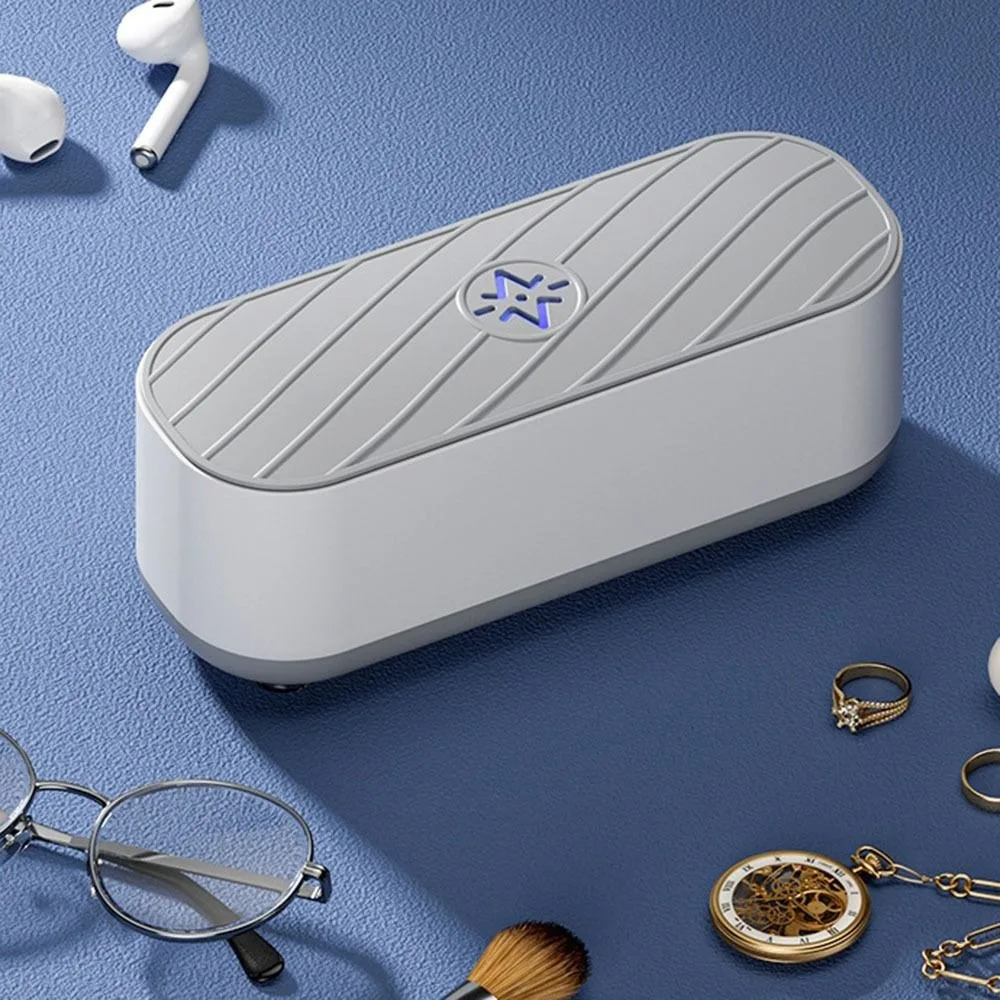 Multifunctional Ultrasonic Jewelry Cleaner High-Frequency Portable Ultrasonic Cleaning Machine Cordless Lightweight