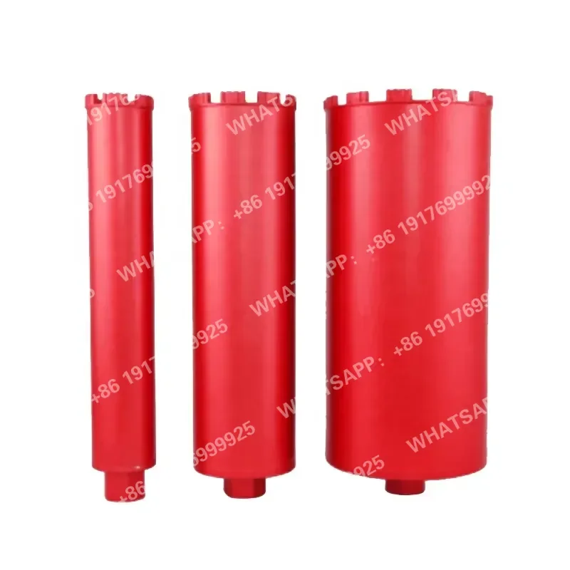 Heavy-Duty EKIIV Diamond Core Drill Bit 245-400mm with Reinforced Barrel for Deep Hole Coring in Bridge Construction