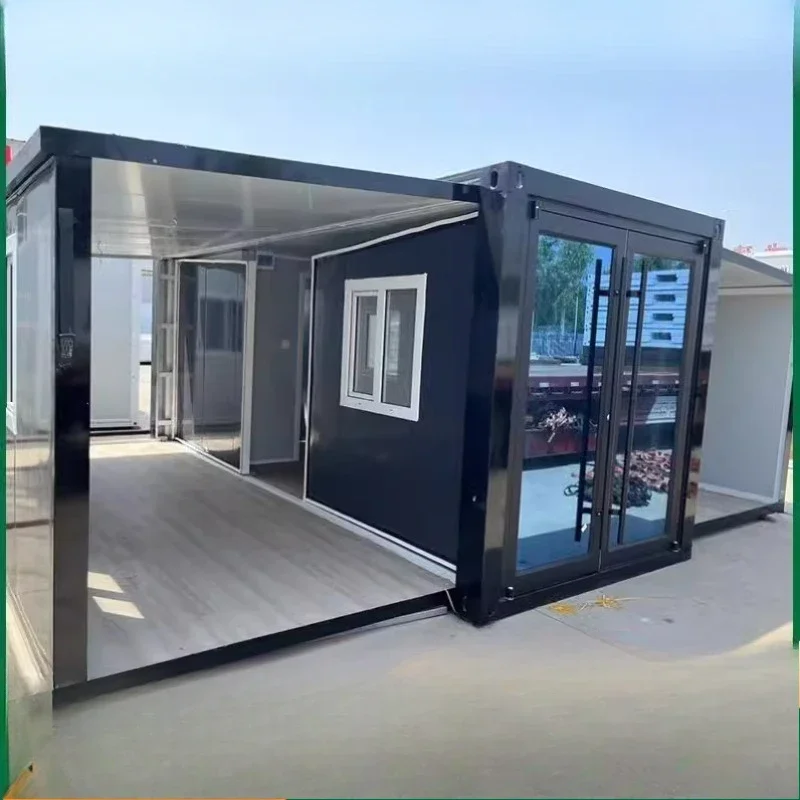 Ready Made 3 Bedroom One Living Room Prefabricated House Prefab Modular Homes Expandable Container House Tiny Houses