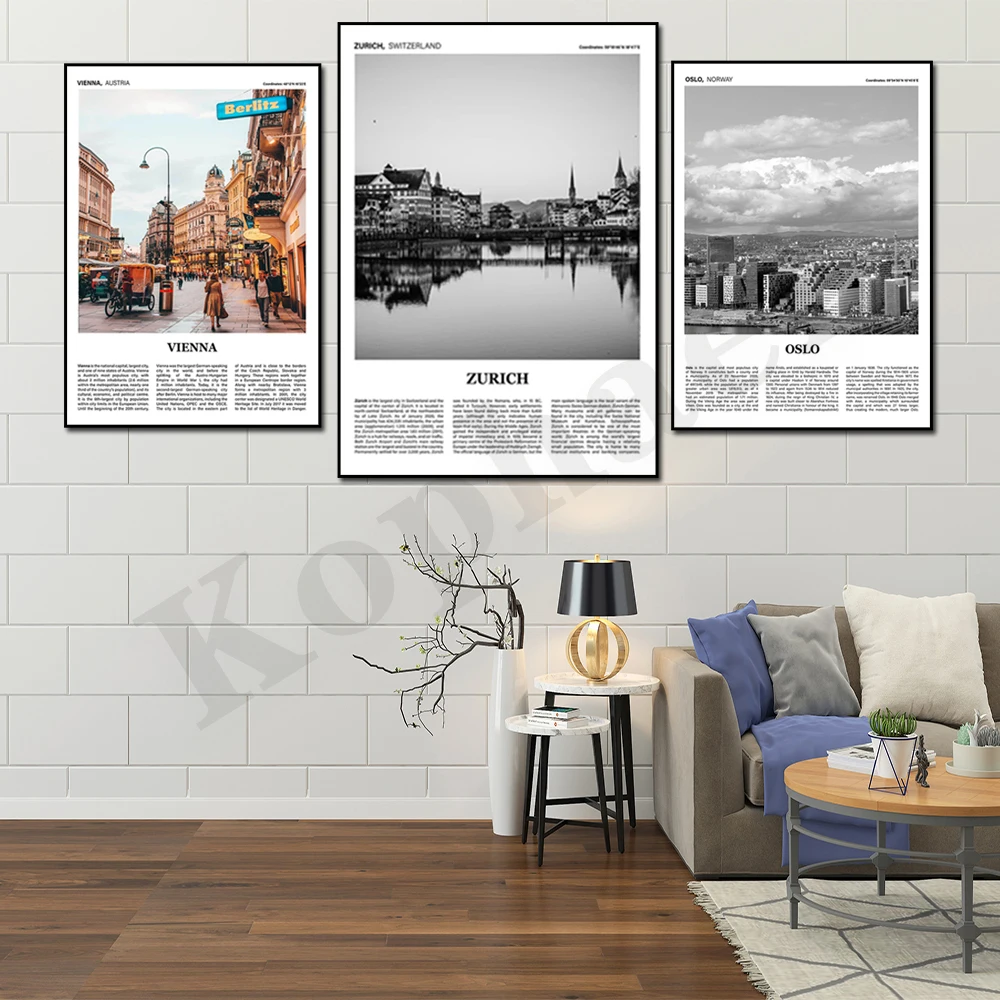 Home Decor Zurich - Stockholm Rome Geneva Istanbul Zurich Vienna
