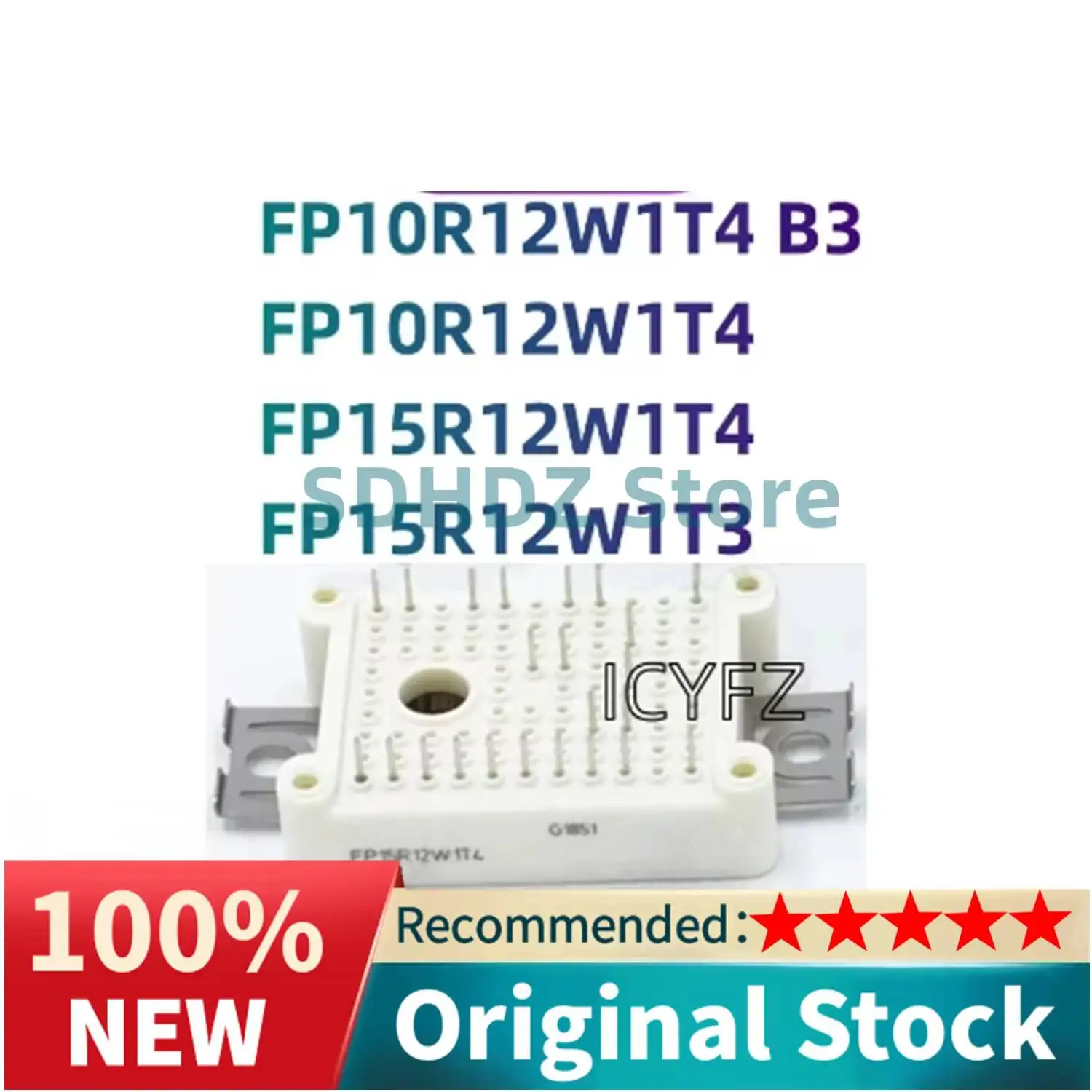 FP15R12W1T4 FP15R12W1T3 FP10R12W1T4 FP10R12W1T4_B3 New Module Integrated Circuits