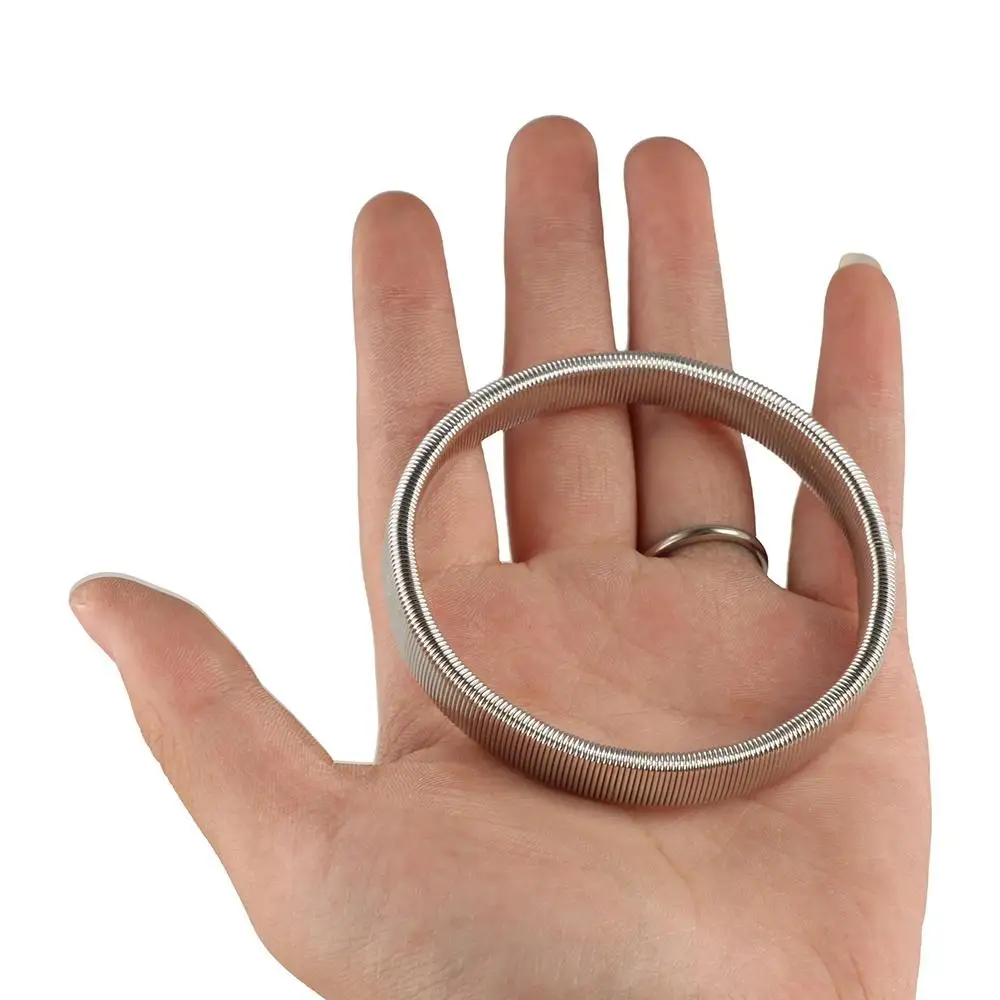 Shirt Sleeve Holder Stretchy Sleeve Garter Spring Loop Arm Band Elastic Hoop Armband Wristlet Metal Non-slip Hold Ups Wristband