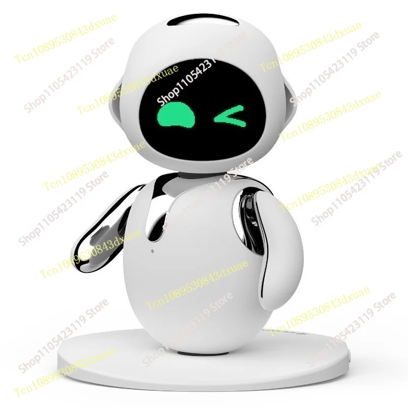 AI Emotional Interactive Robot, Smart Desktop Pet with Touch Response & Learning AI - Fun Companion