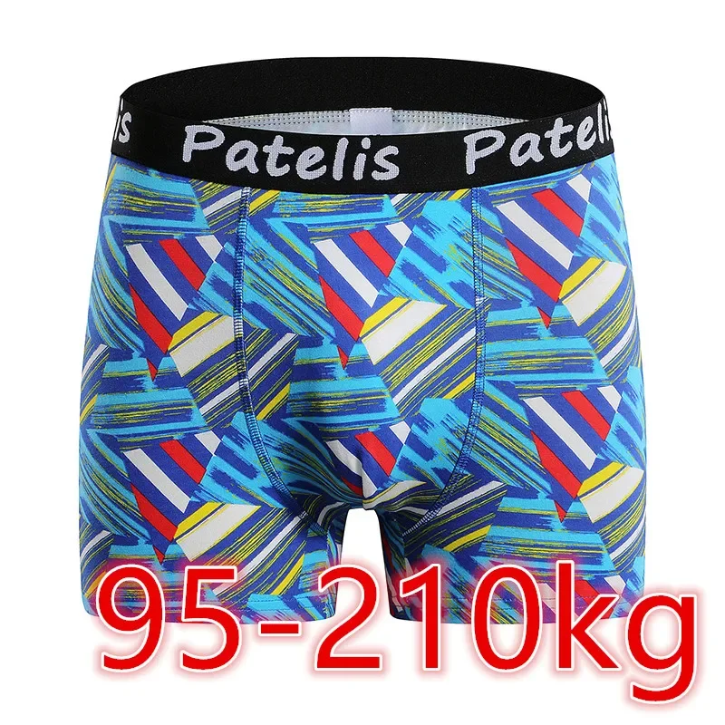 Men's Boxers Plus Size 7XL for 90-200kg Big Size Shorts Comfortable Underwear Full Cotton Fabric High Quality Mens Panties