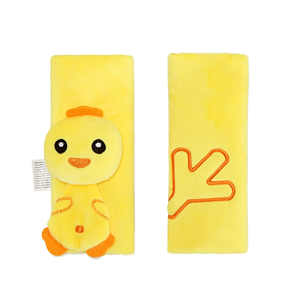 

2Pcs Shoulder Pad Cartoon Design Safety Strap Cover Pram Stroller Accessories Soft Padding Pram Shoulder Pad