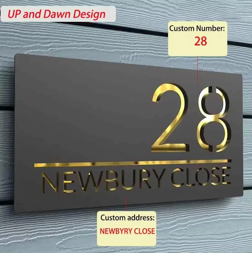 Thumbnail 3 - #14 Best Address Signs to Buy In 2026