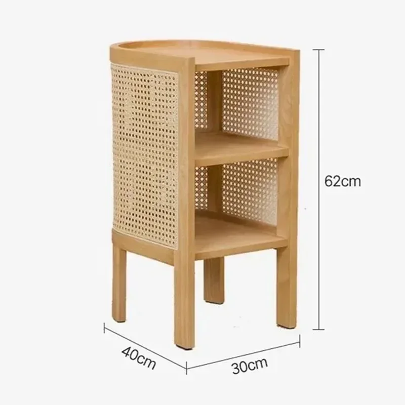 منضدة حديثة إسكندنافية تصميم تخزين طاولة بجانب السرير خشبية مساعدة صغيرة موجزة أثاث منزلي ياباني Mesitas De Noche