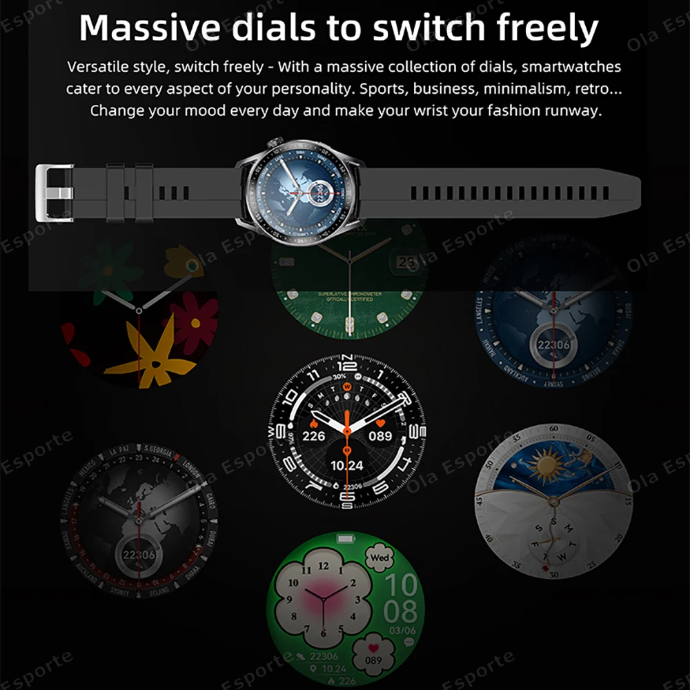 Nuovo Orologio 4 Pro Aggiornamento Smart Watch 2025 Orologio 4 Serie Frequenza Cardiaca Monitoraggio della Salute del Sonno Chiamata BT Sport Smartwatch Impermeabile