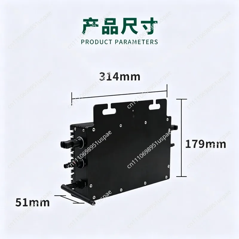 800W High Efficiency Solar Photovoltaic Intelligent WIFI Grid-connected Micro Inverter