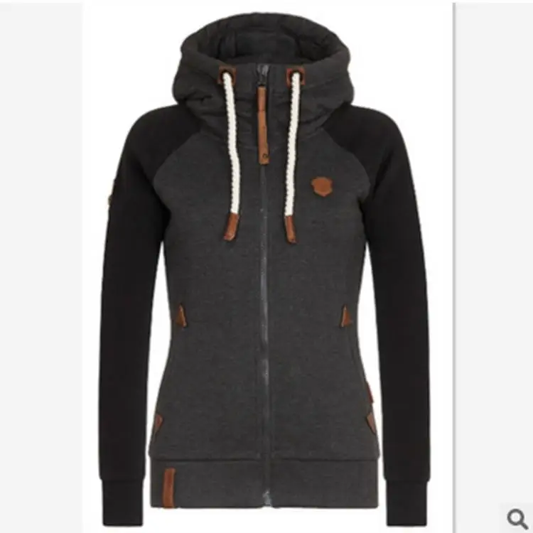 Damski skórzany sweter z możliwością personalizacji, odzież robocza lub personalizacja, modne opcje kodów kolorów.
