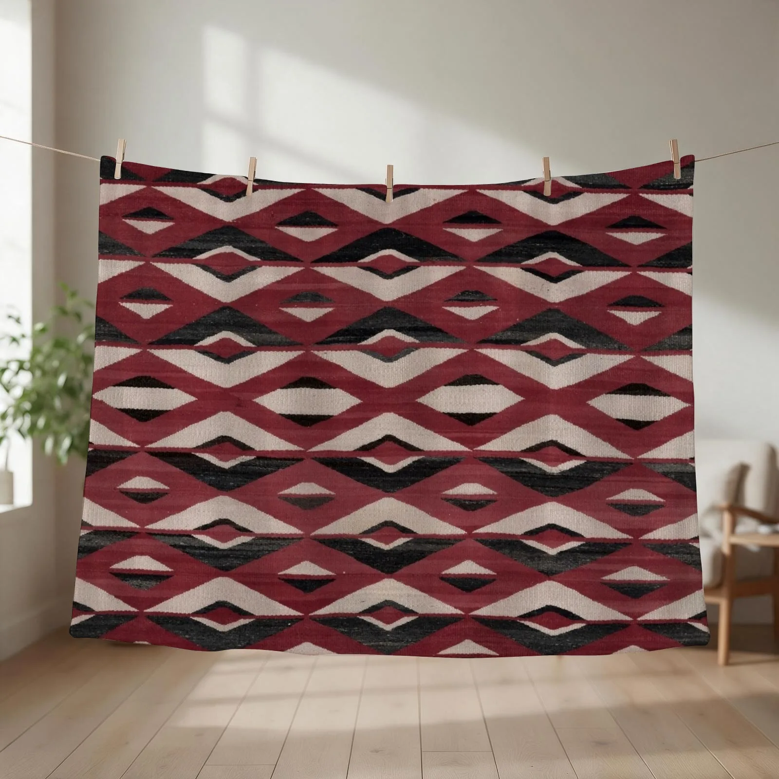 Navajo Rug 7 Throw Blanket Beautifuls Soft Plush Plaid Luxury decorative Blankets