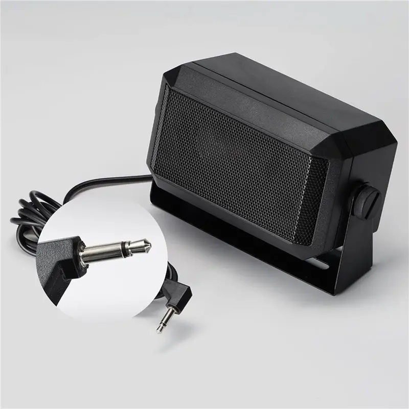 【CYBER MONDAY】2X External Mini Speaker For Car Mobile CB Radio, 5W Output And 8Ω Impedance,Portable Speaker