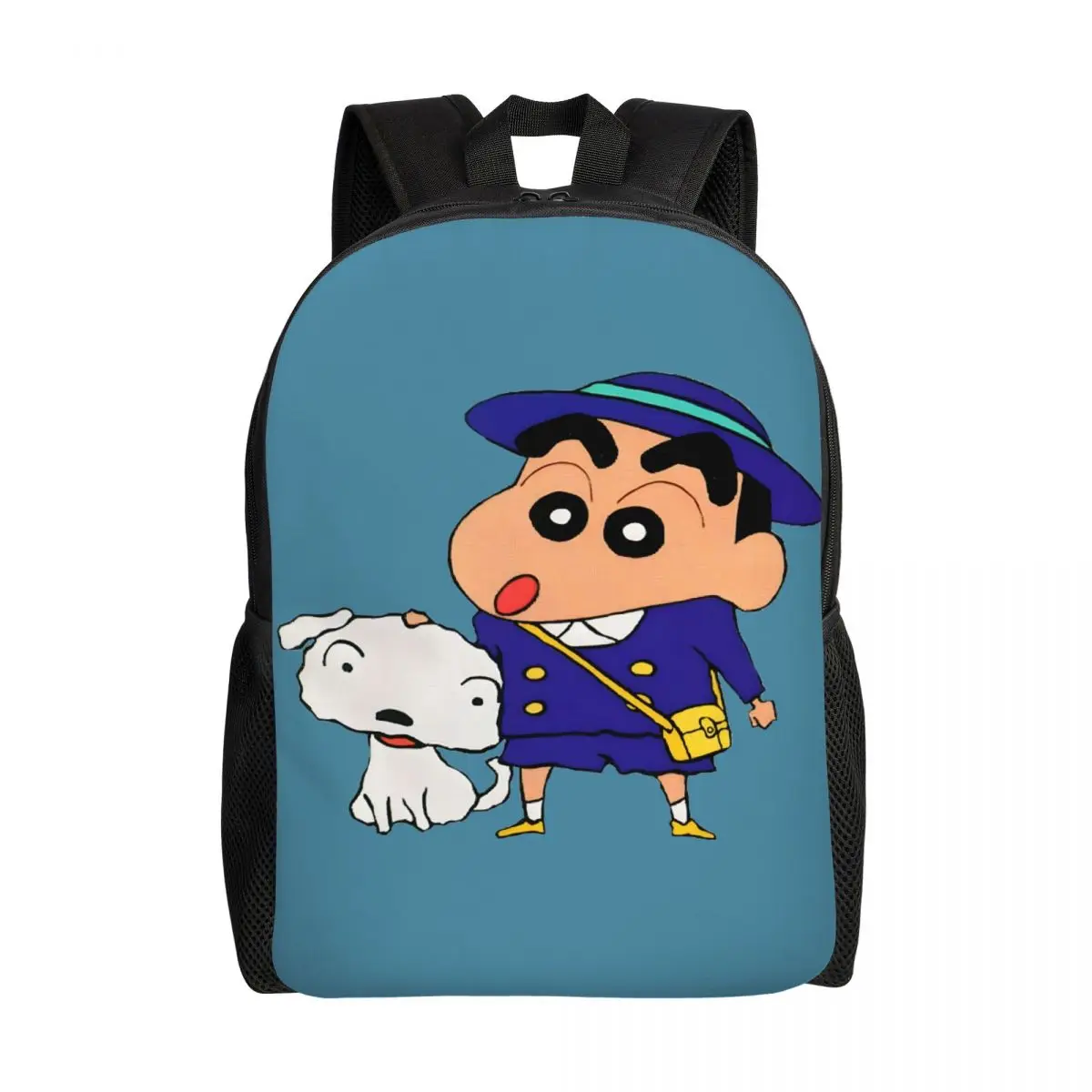

Crayons Shin-chans Backpacks Women Men Basic Bookbag for College School Shinnosuke Nohara Bags