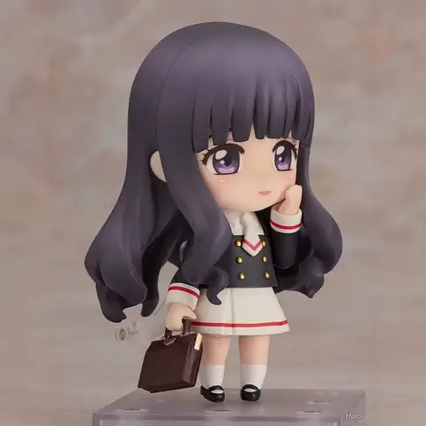 Q Version Cardcaptor Sakura 2770 2733 Tomoyo Touya Kinomoto  Interchangeable Face Action Figure Desktop Collection Ornament Gift