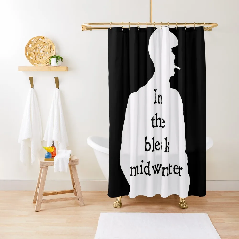 

In the bleak midwinter V2 Shower Curtain For Bathrooms Luxury Bathroom Anime Bathroom Cover Curtain