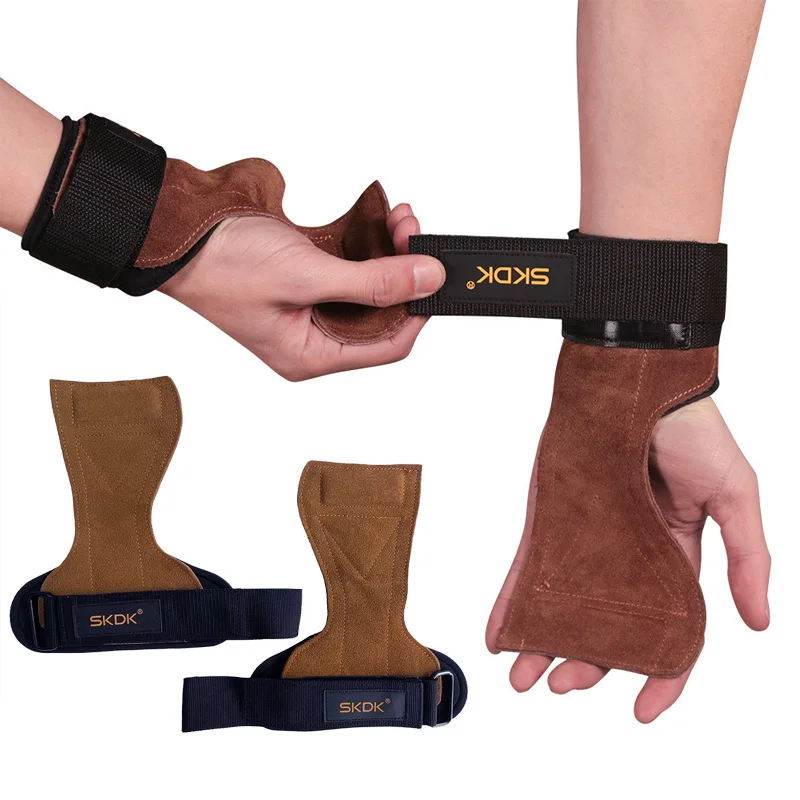 Fitness Handschuhe Aus Rindsleder Für Krafttraining Und Grip_voghion.com