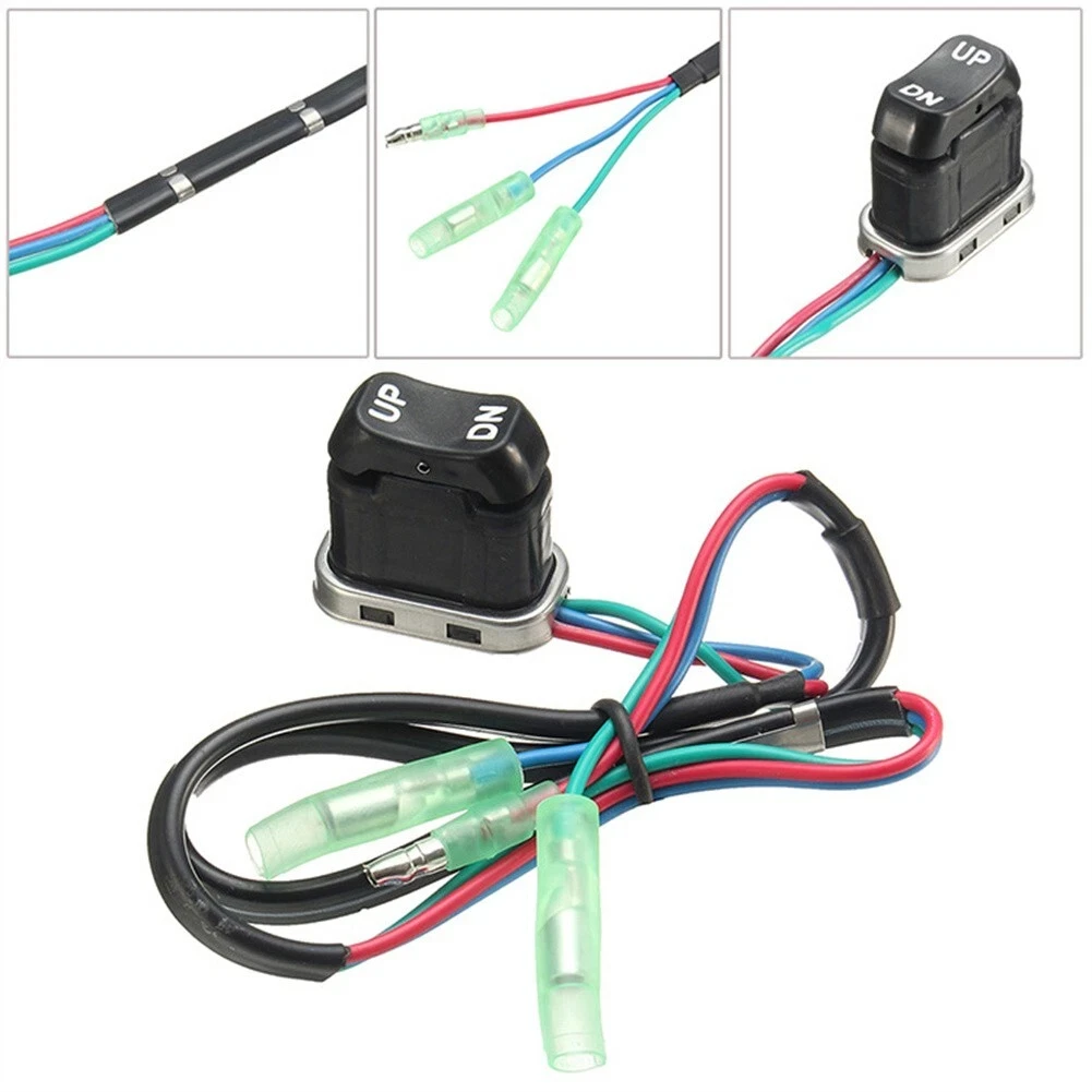 Ensemble de commutateur d'inclinaison télécommandé pour moteur hors-bord pour moteurs compatibles avec OEM 703 82563 02 00 et modèles connexes
