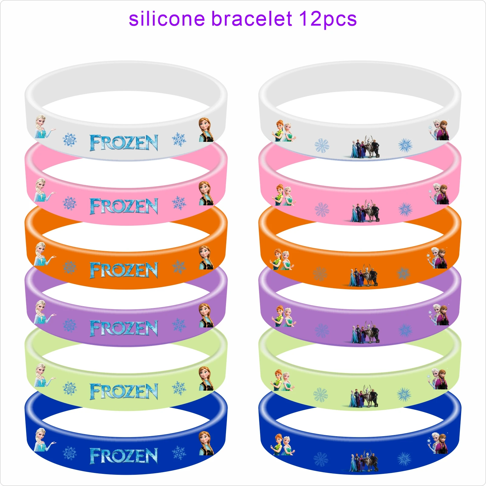 Стежка Человек-паук Гарри Поттер Различные персонажи мультфильмов Вечеринка Силиконовый браслет Детские сюрпризы на день рождения Baby Shower