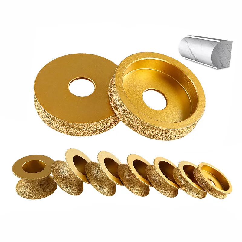 

Угловой шлифовальный станок для мрамора и гранита Шлифовальный круг с алмазным профилем Диск для кромки мрамора