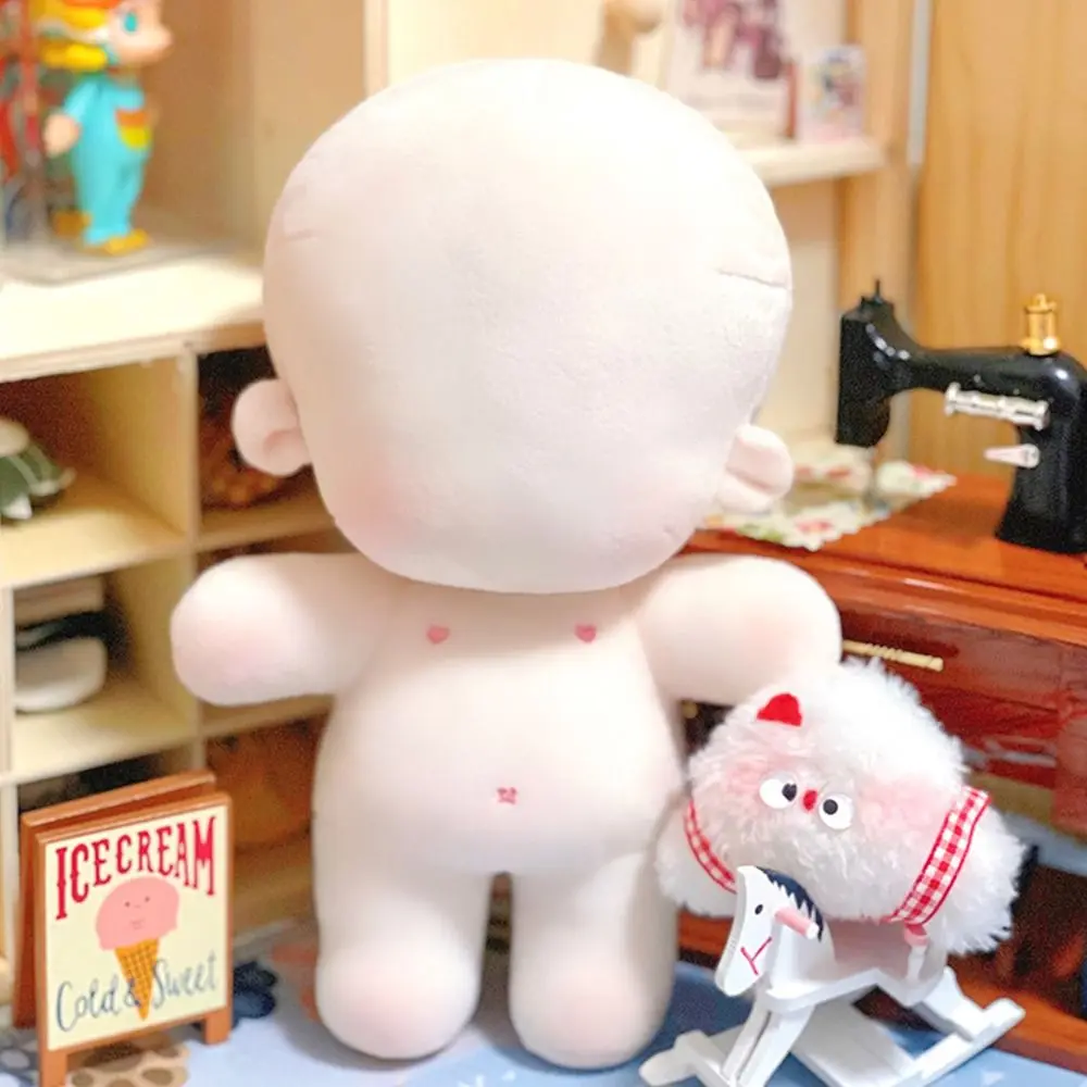 

Normal/Fat 20CM Cotton Stuffed Dolls Body DIY Idoll Doll Embroidery Or Blank Doll Playing House Game Handmade Toys