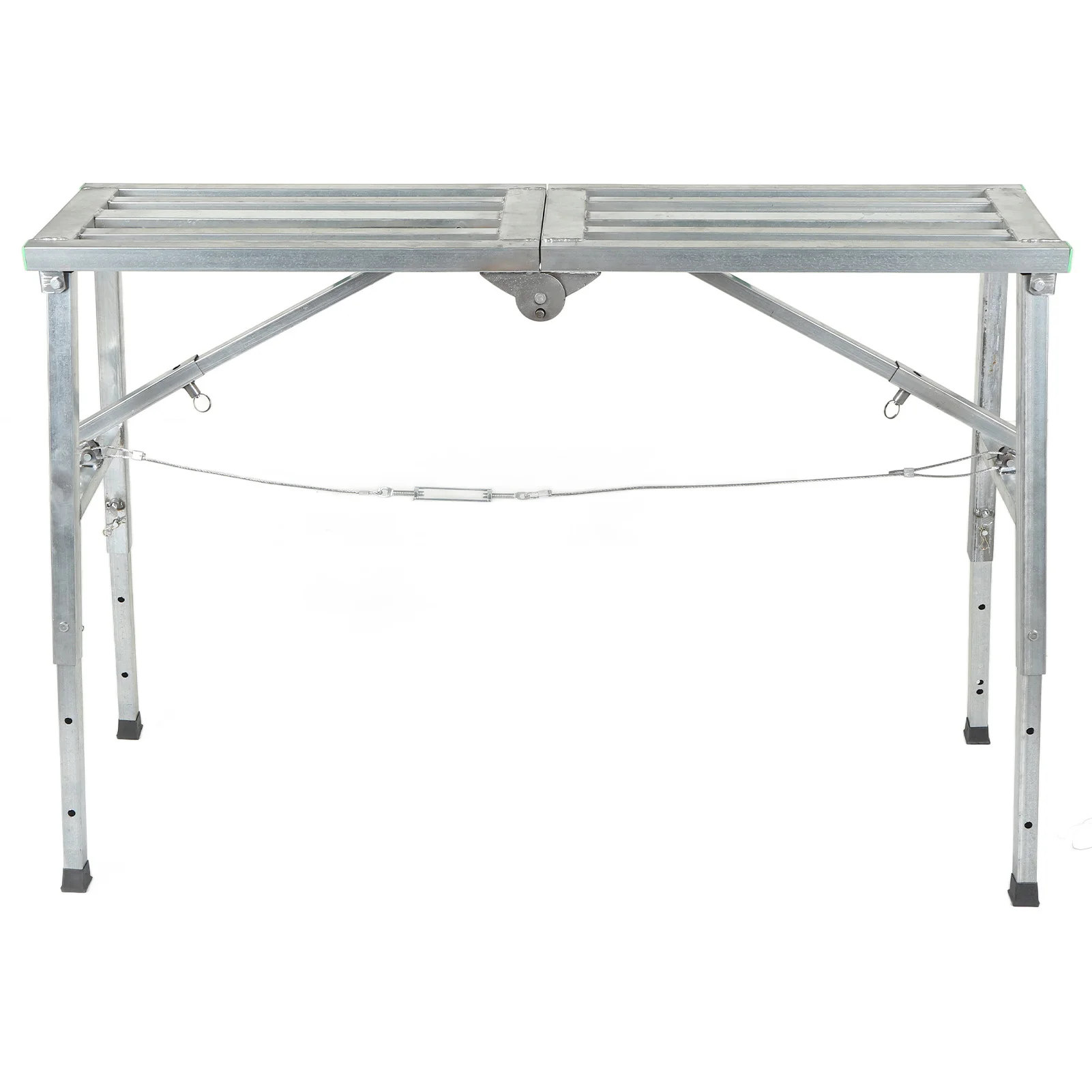 60–90 cm verstellbare, klappbare Arbeitsplattform, Aluminium, verdickte Gerüste, Trockenwand-Trittleiterbank – Detail 10