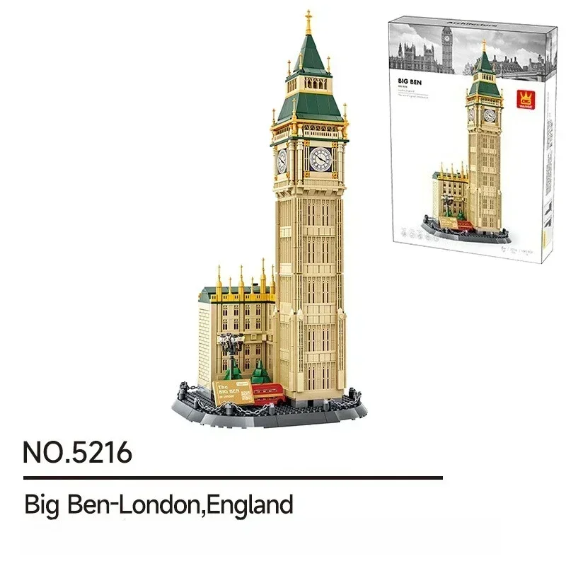 1052PCS Kreative Turm Brücke-London Bausteine Architektur Bau Ziegel Spielzeug Geschenk Für Erwachsene Kinder