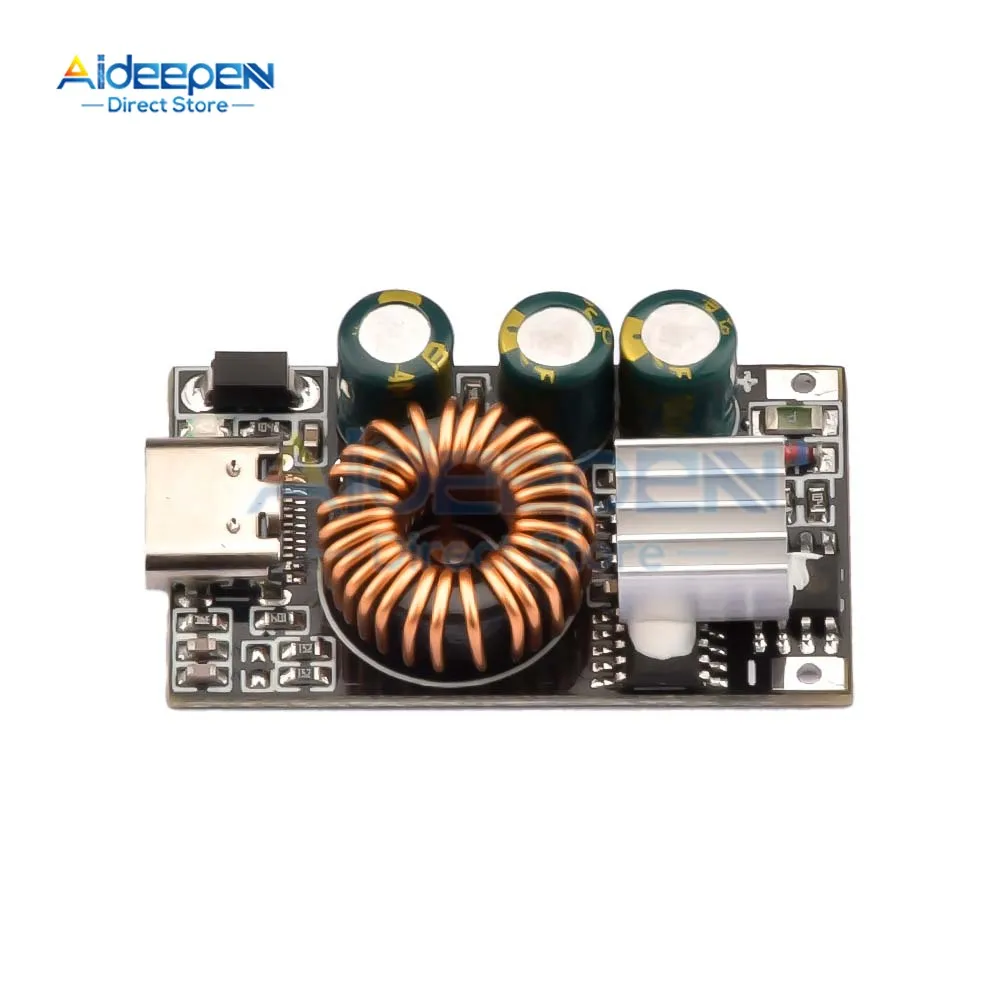 QC3.0 For Apple Huawei MTK Samsung DIY Fast Charger DC 10-30V Step-down Module for Emergency Charging of Mobile Phone