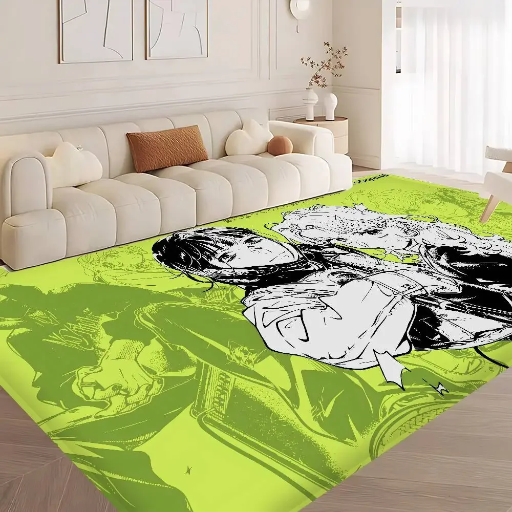 Popular GL Manga T-The G-Guy S-She W-Was I-Interested I-In W-Wasn Room Mats Cheaper Modern Room Balcony Printed Welcome Rug