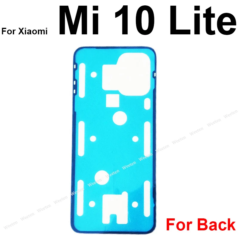 Rear Camera Sticker Back Cover Adhesive Back Housing Battery Cover Glue Tape For Xiaomi Mi 10 Pro Lite Ultra 10T Lite 10S 10T 5G