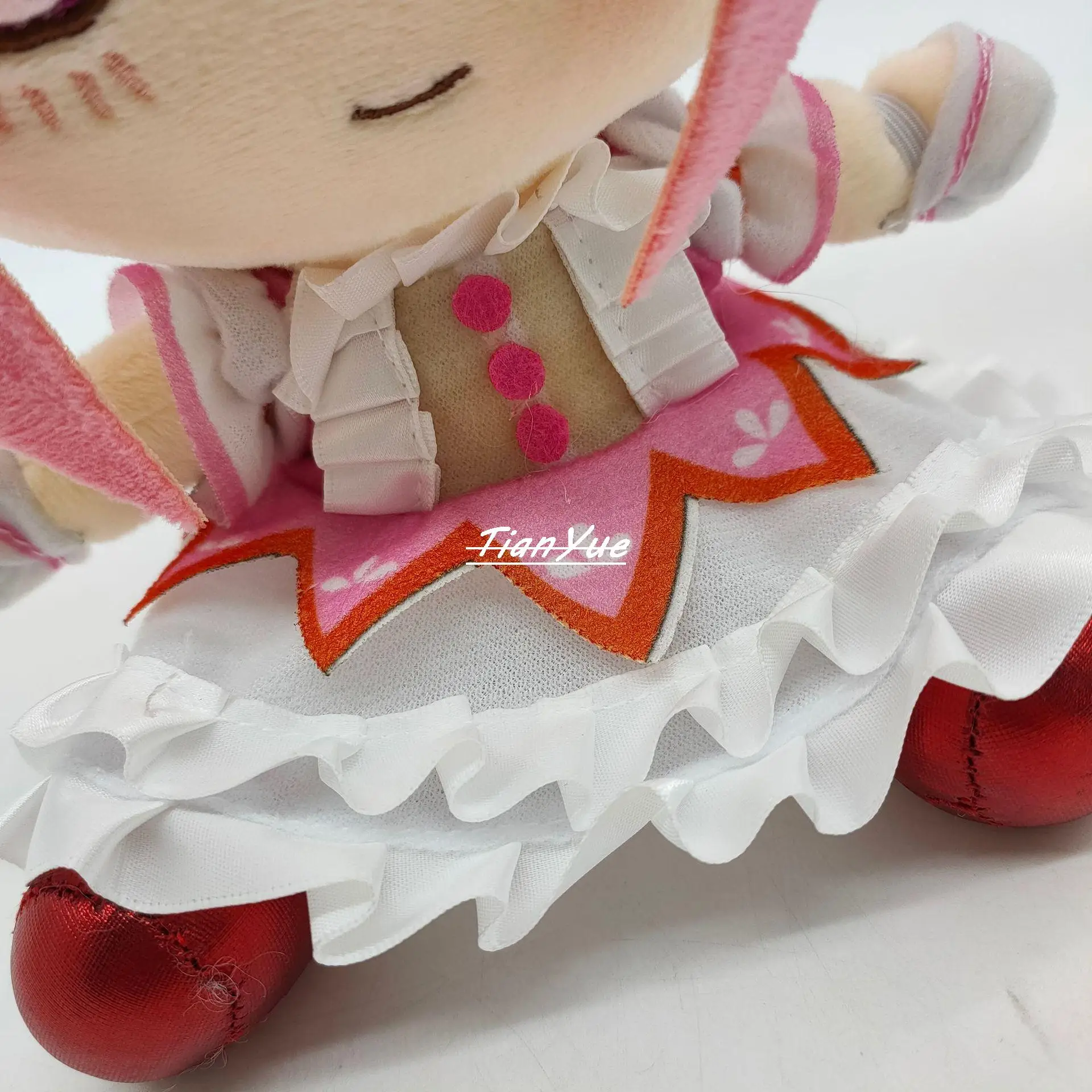 2022 New Puella Magi Madoka Magica nesoberi Madoka Kaname Plush Doll Children Christmas Birthday Gift Toy 21cm