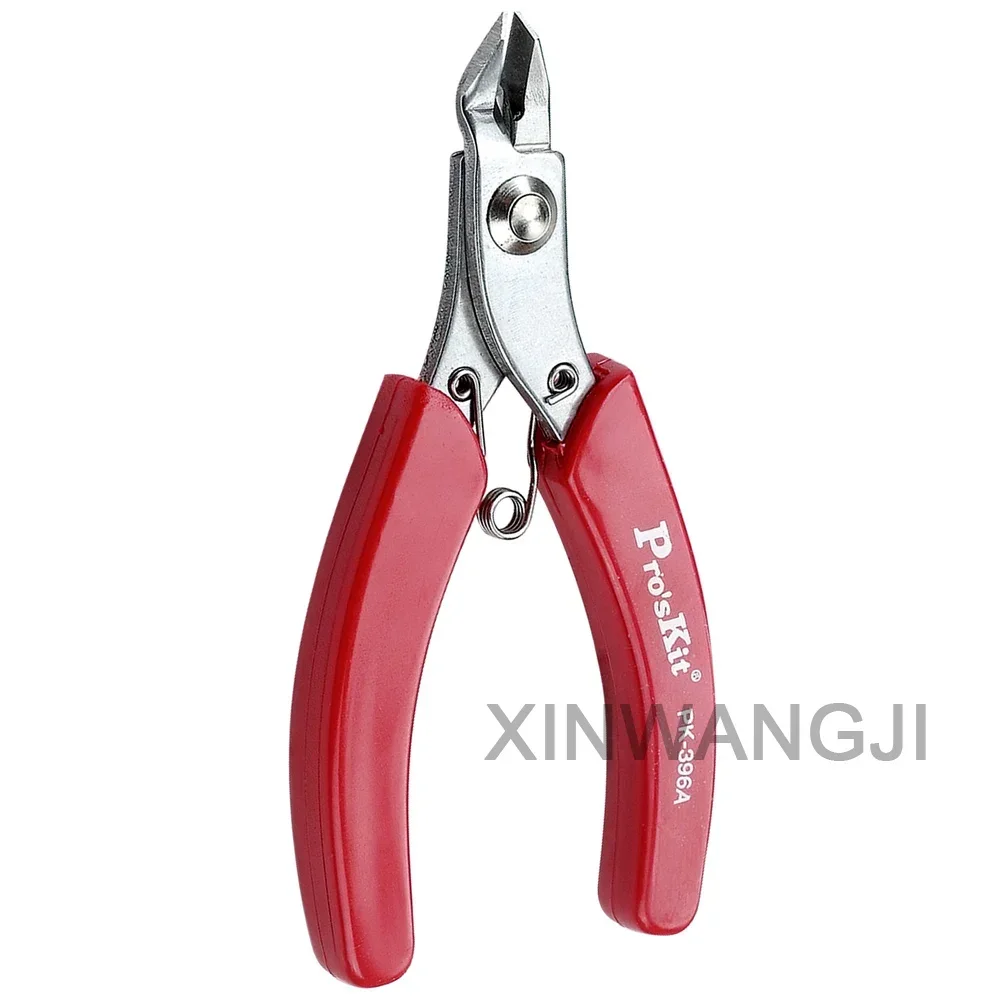 Pro\'sKit Stainless Steel Red Tip Tooth Cutter Cutting Pliers 1PK-396A/396B Electrical Wire Cable Cutters Diagonal Pliers Tools