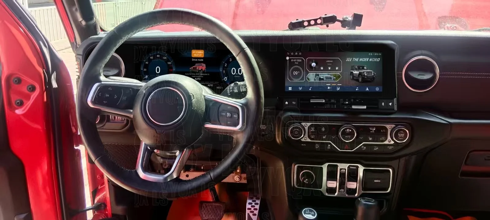 For Jeep Wrangler JL Gladiator J-MAX Android Car Radio Multimedia Video Player Wireless Carplay Autoradio Stereo GPS Navi Head - view 4