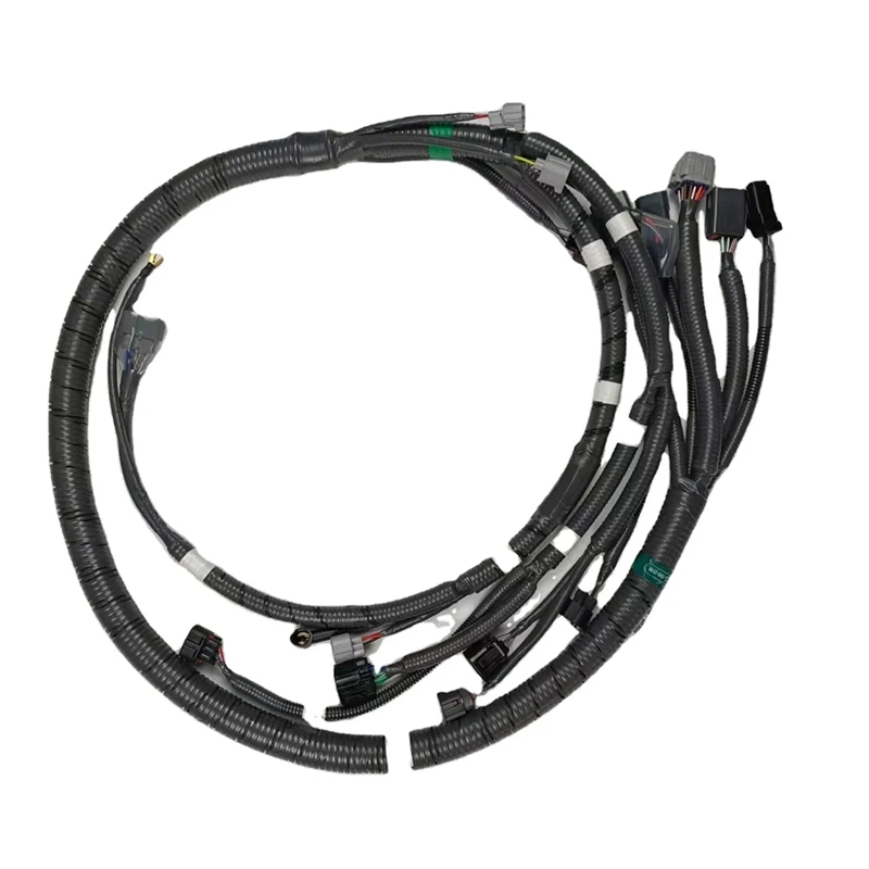 

1 PC Excavator Parts Engine Harness Black 8-97362843-7 8973628437 For Isuzu Engine Sumitomo Excavator 210A5 / 240A5 / 4HK1