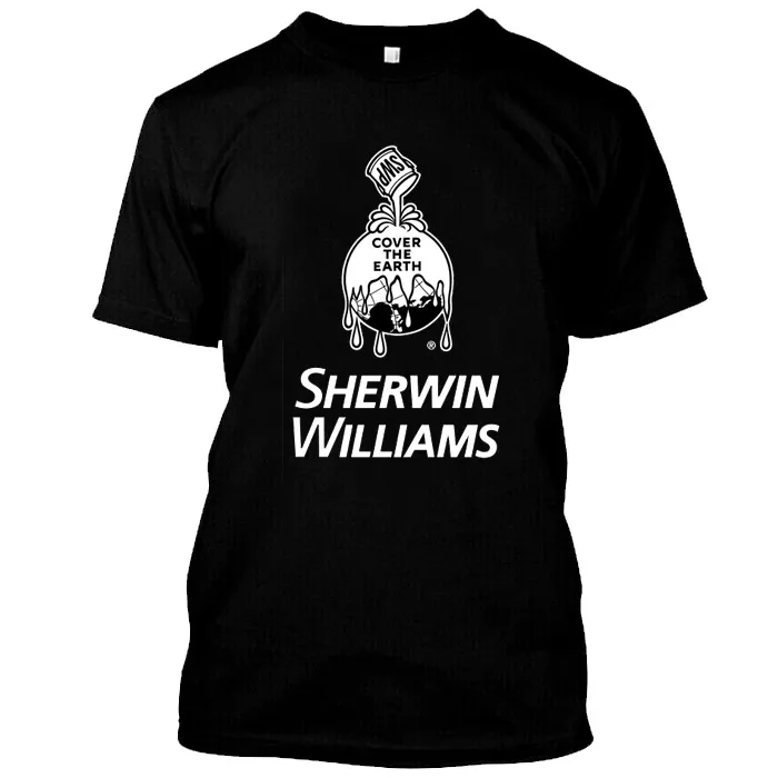 Sherwin Williams Cover The Earth Unisex Many Color T-Shirt S -   High Quality 100%Cotton Short Sleeve