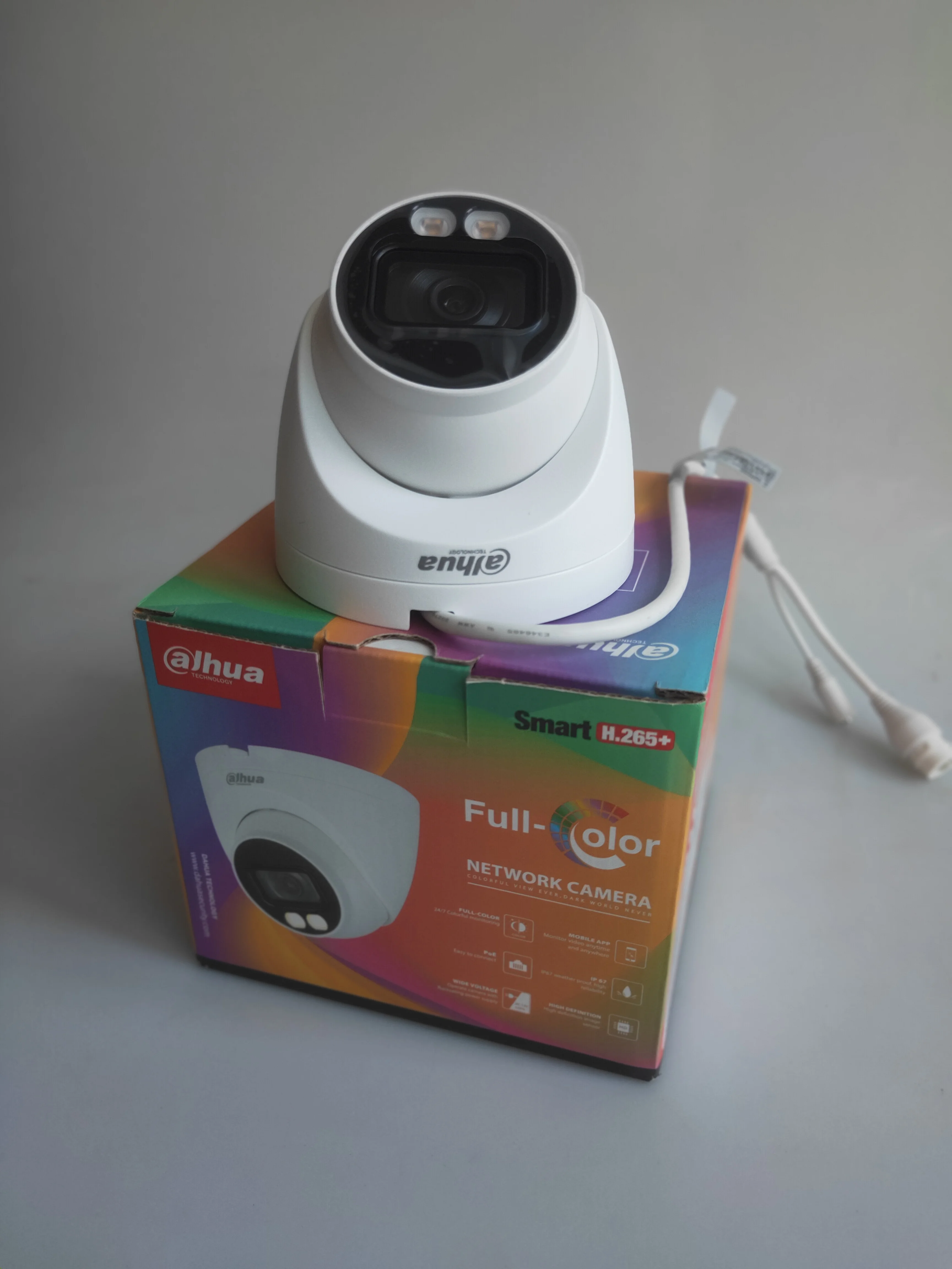 IPC-HDW1439V-A-IL Dahua 4MP Entry Smart Dual Light Fixed-focal Eyeball Network Camera