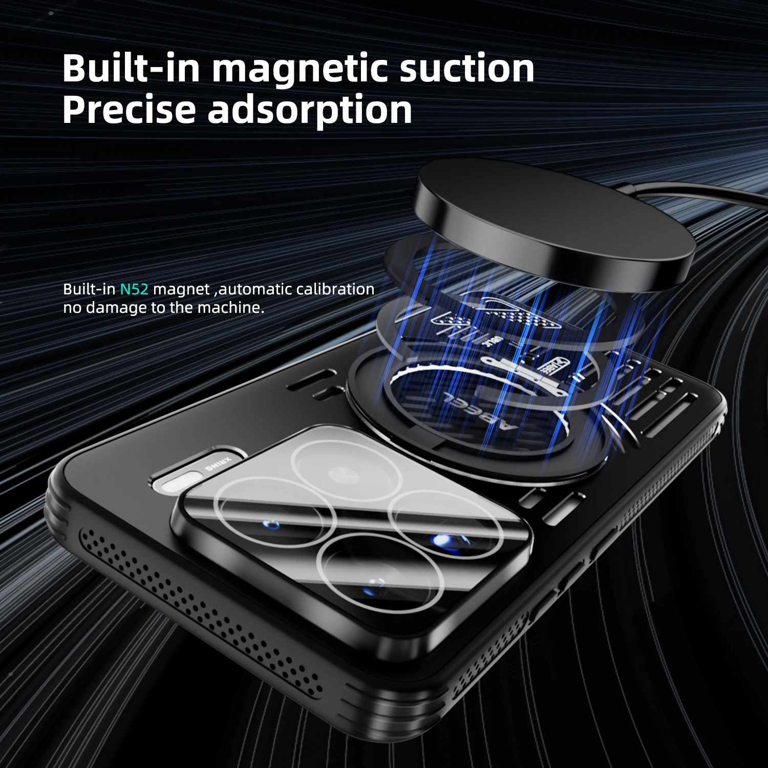 

Для Xiaomi 15 Ultra 15s Pro чехол Защитный держатель для телефона Magsafe Рассеивание тепла Перфорированная магнитная задняя крышка