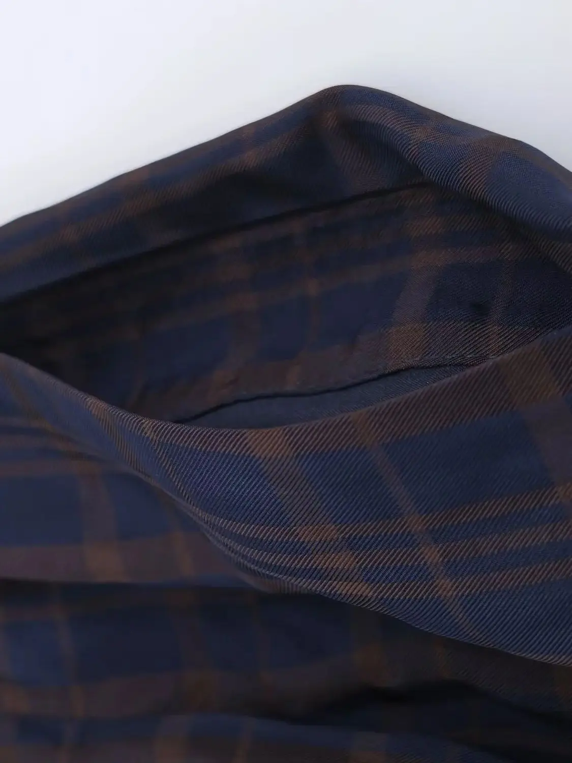 Pantalon Vintage décontracté Chic pour femmes, poches à carreaux, cordon de serrage, droit, ample, mode 2026, vacances d'automne, bleu, 2025