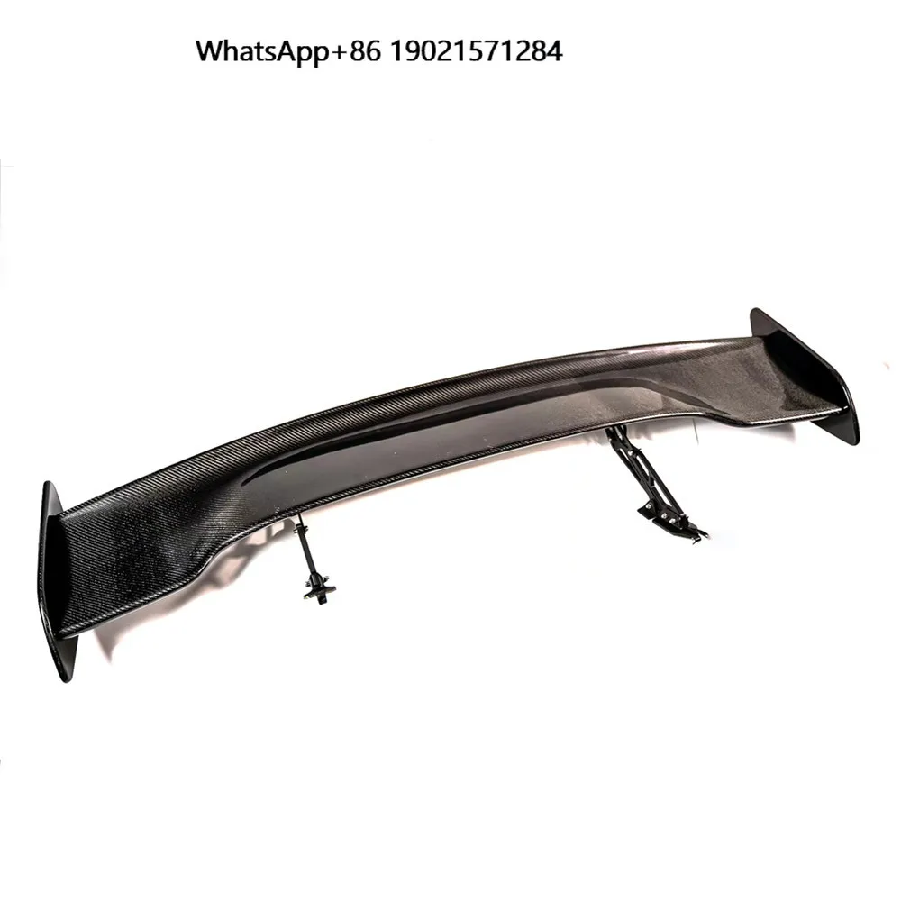 

Car automatic electric spoiler universal real carbon fiber material luggage spoiler rear luggage wing