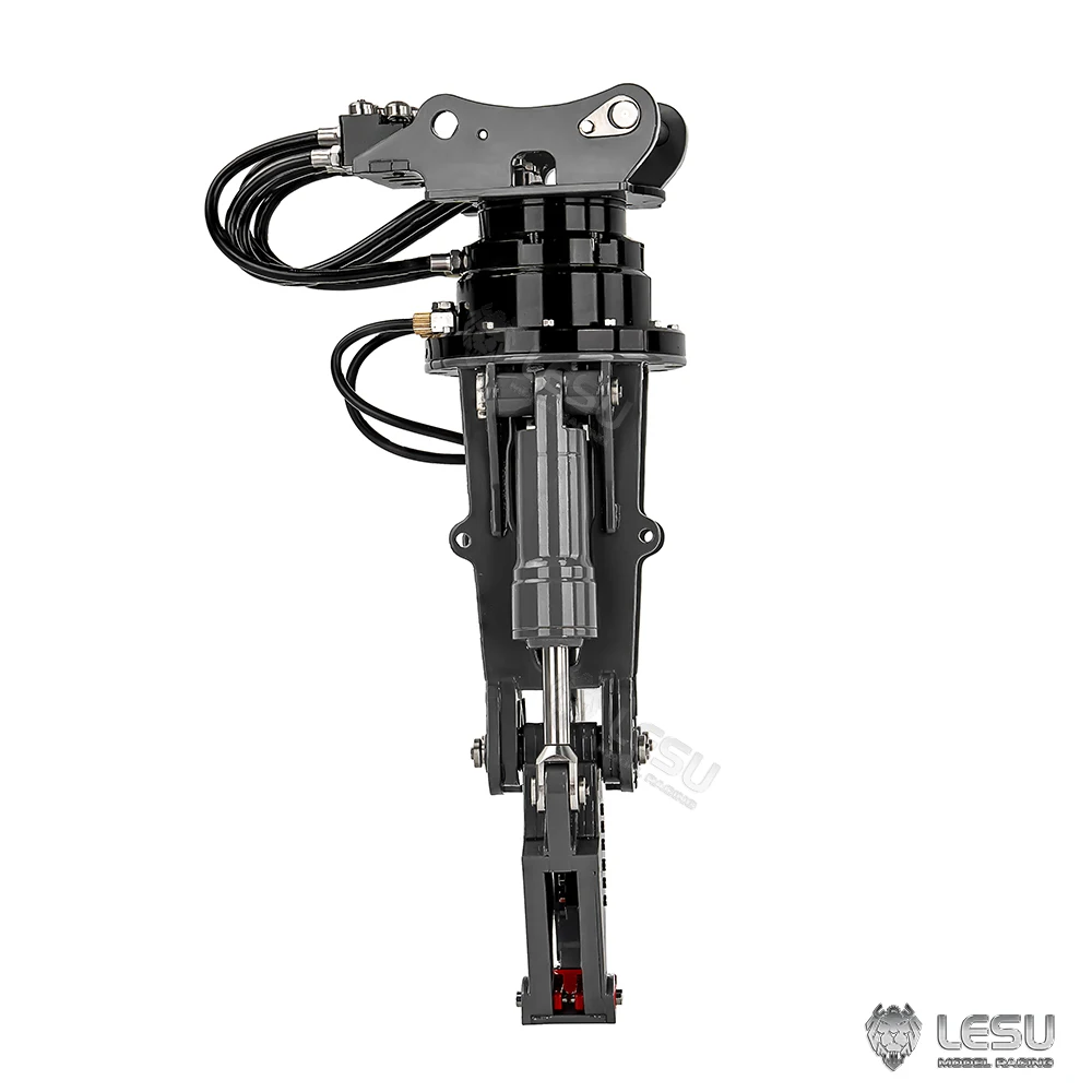 LESU 1/14 Excavator Universal 360-Degree Rotating Hydraulic Motor Hydraulic Clamp AT-C0037
