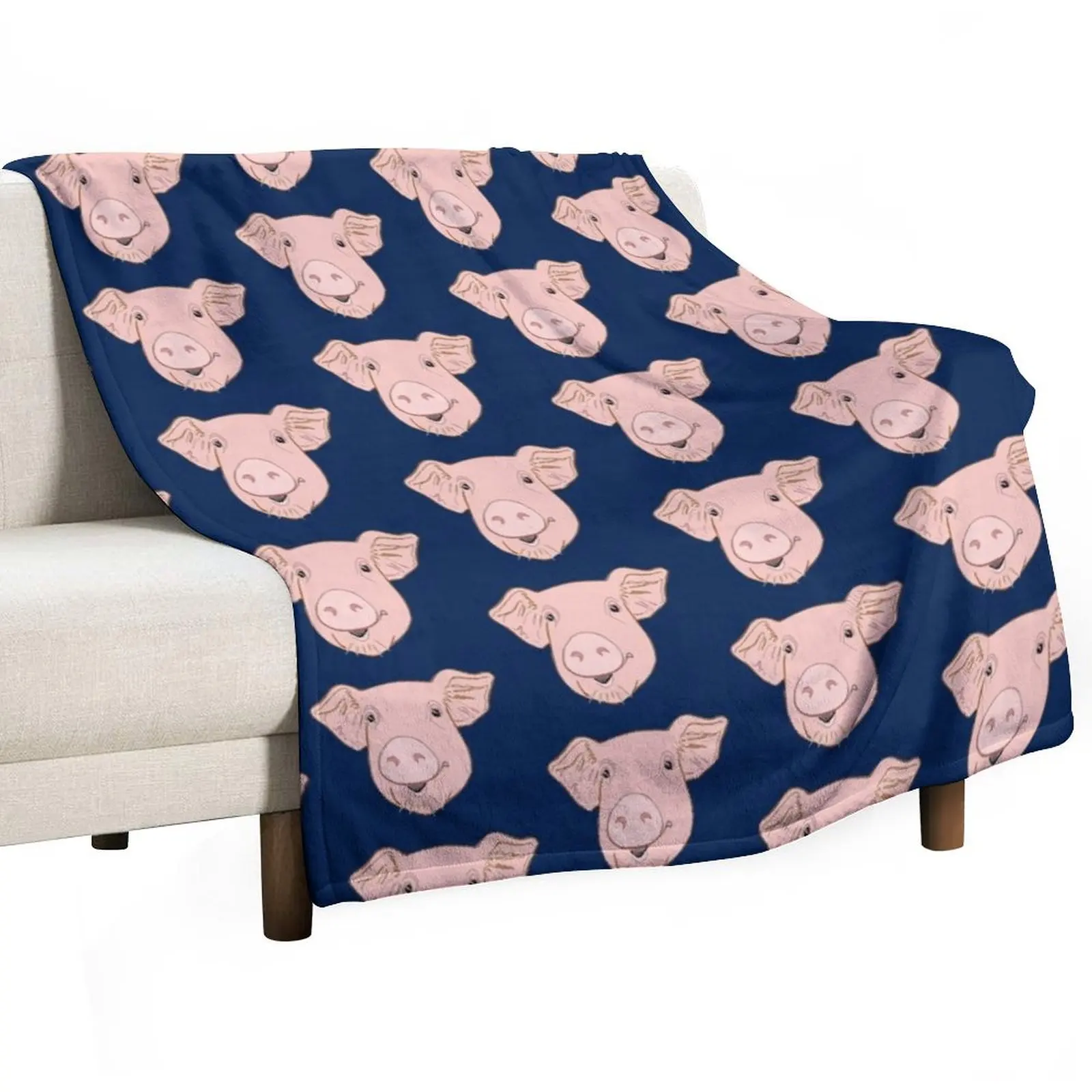 Mr Piggy ~ Throw Blanket Summer Beddings Luxury Throw Blankets