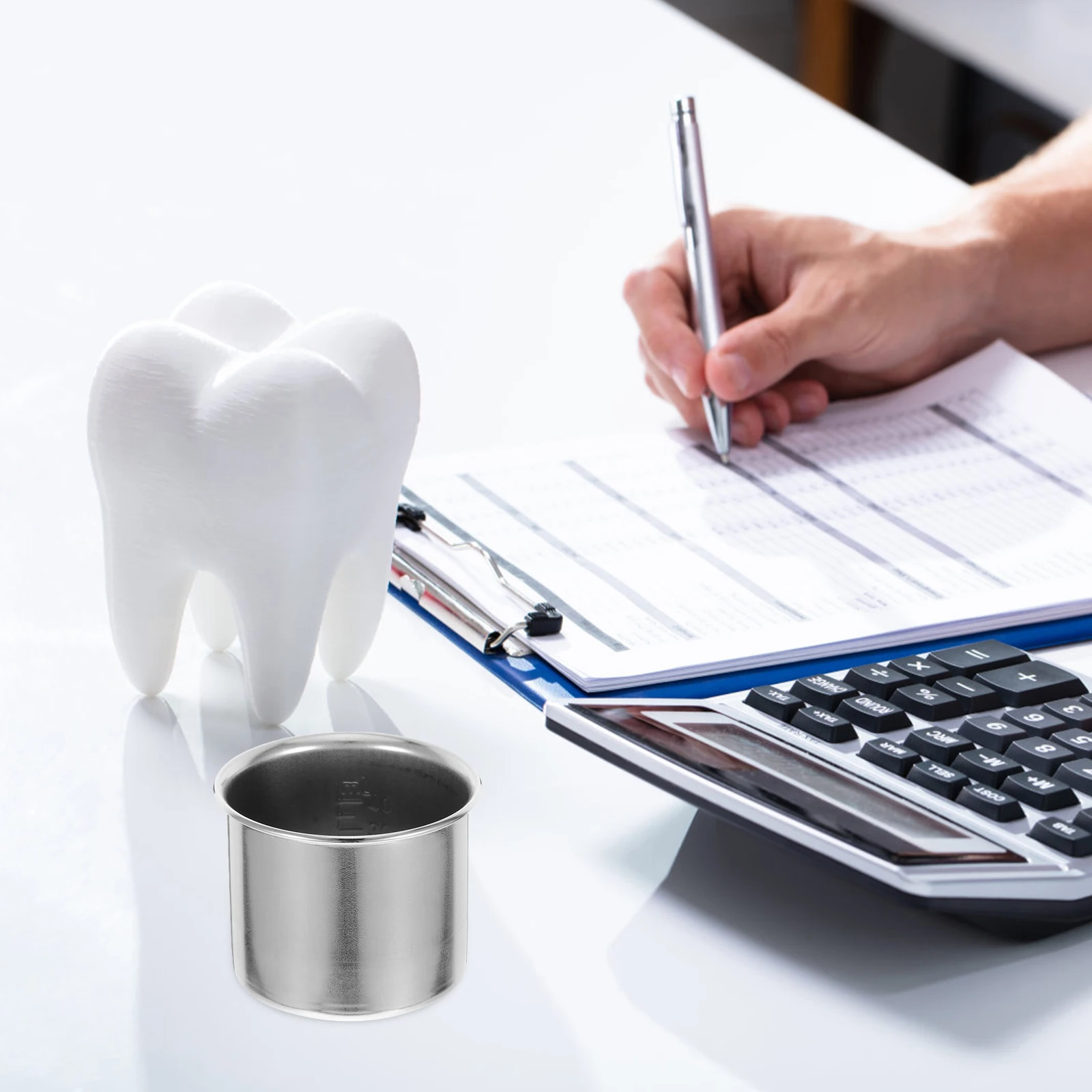 

40Ml Stainless Steel Measuring Cup Mini Scale Scoop For Liquid Mixing Reusable Kitchen Gadgets Fluid Measurement