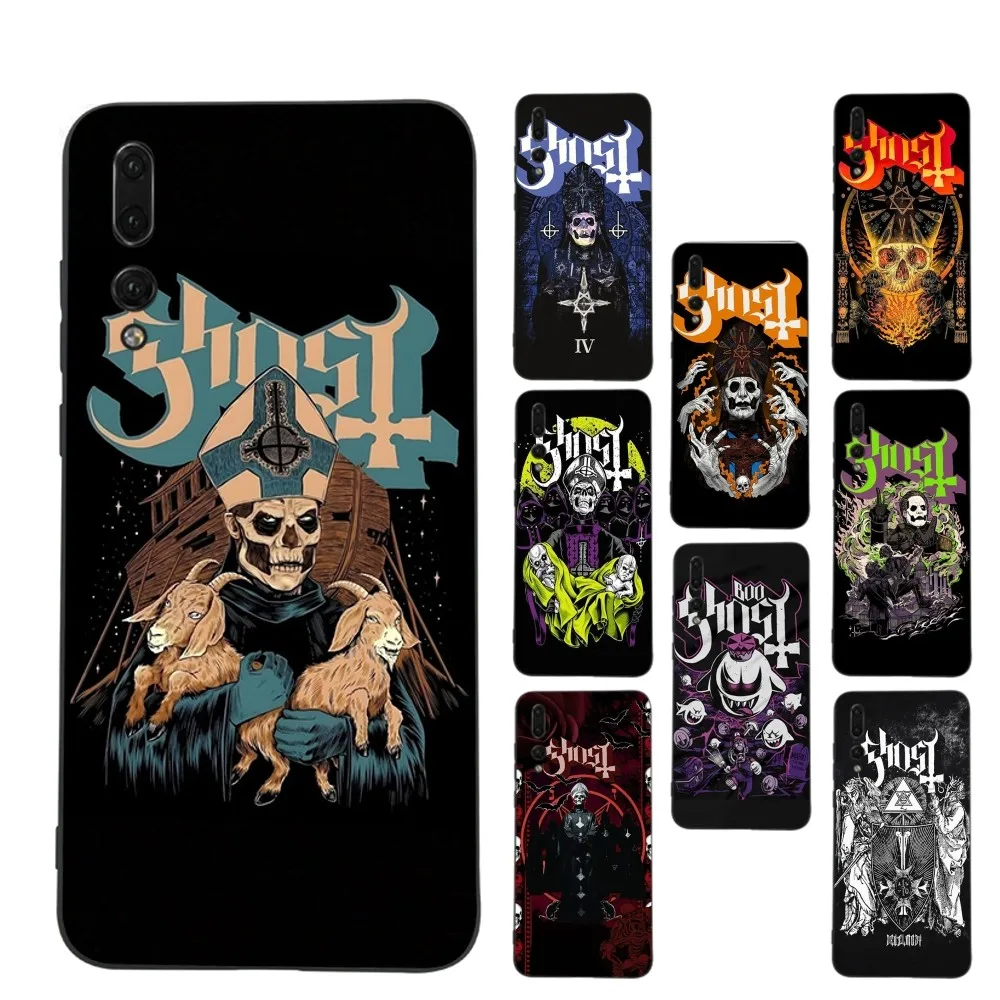 G-Ghost Heavy Metal Band For Huawei P 8 9 10 20 30 40 50 Pro Lite Psmart Honor 10 Lite 70 Mate 20lite