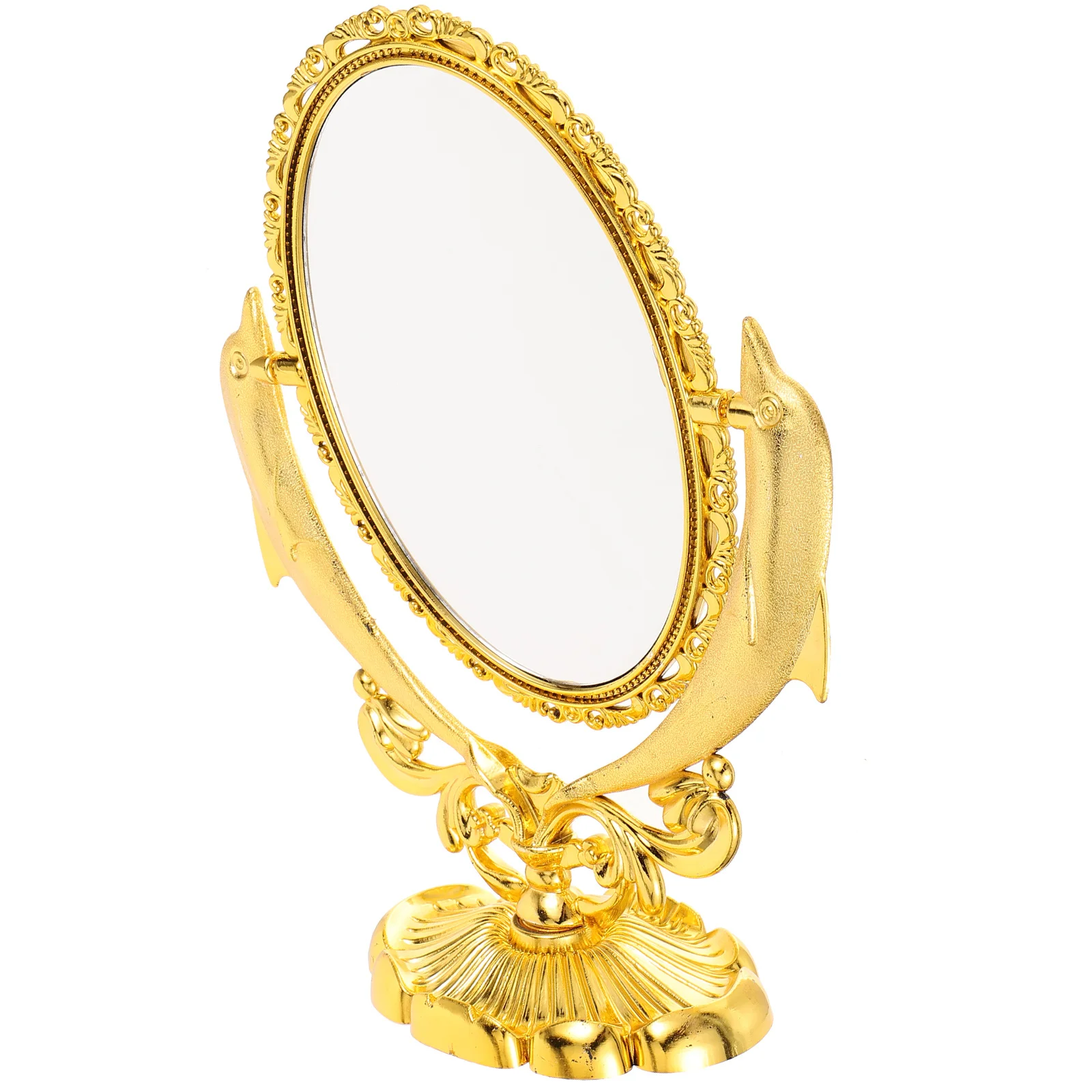 Perfect cadeau dubbelzijdig draaibare make-upspiegel heldere reflectie tafelblad make-upspiegel voor thuis salon professioneel gebruik