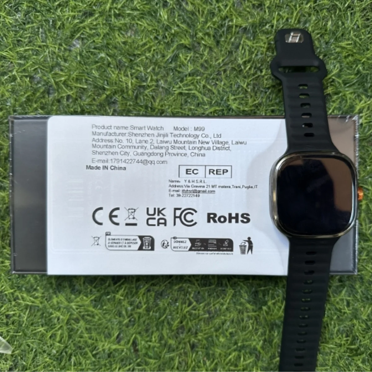 ساعة ذكية جديدة 2026 M99 - شاشة AMOLED مقاس 2.4 بوصة، بطاقة Sim GPS WiFi 190 ° لعبة الكاميرا الدوارة Android 10.0 الإصدار العالمي #5